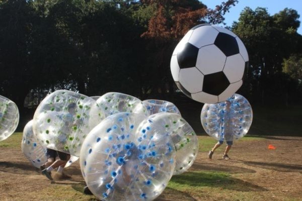 bubble soccer team building alicante